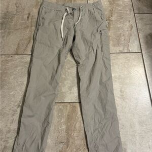 Vuori Men's Lightweight Drawstring Pants - khaki